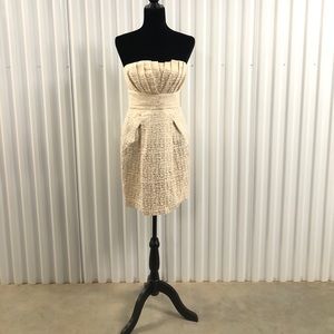 Max & Cleo Strapless Silhouette. Used/Preowned